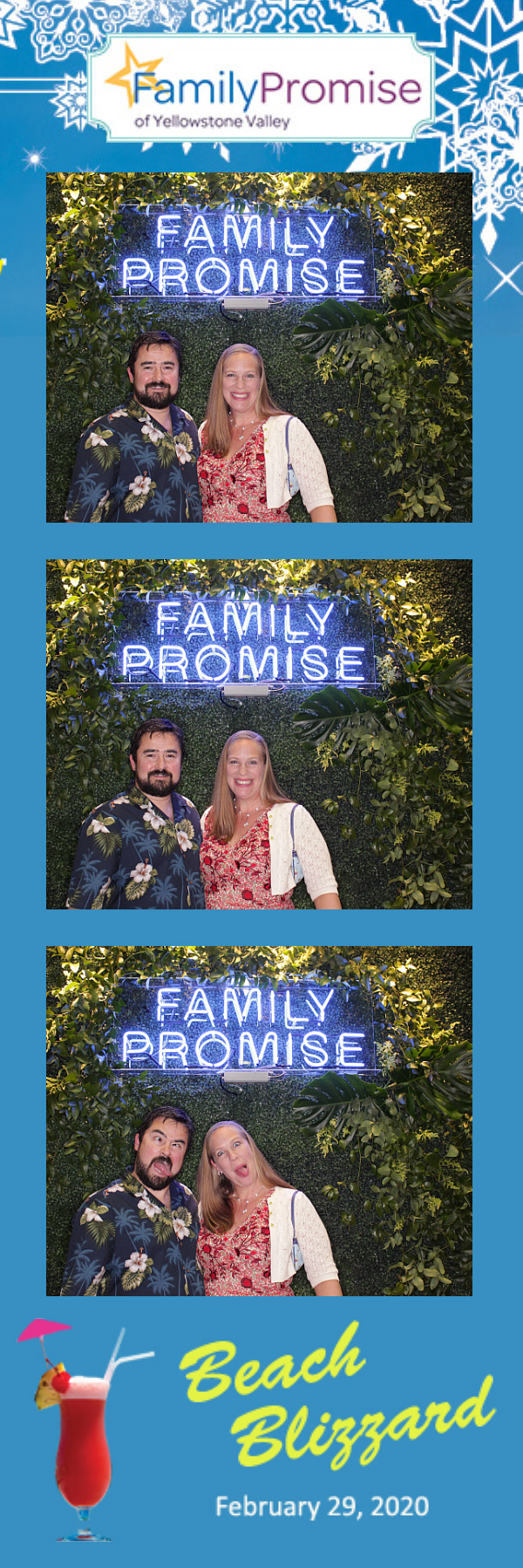 Beach Blizzard Party for a Promise- A Toast To 15 Years! | View more photos from the event at gallery.photoboothbillings.com/u/PhotoBoothBillings/Beach-Blizzard-Party-for-a-Promise-A-Toast-To-15-Years